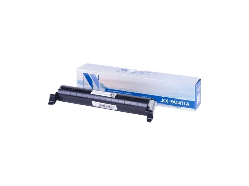 Картридж NV Print KX-FAT411A для лазерного принтера Panasonic KX-MB1900RU / MB2000RU / MB2020RU / MB2030RU / MB2051RU / MB2061RU, совместимый, черный