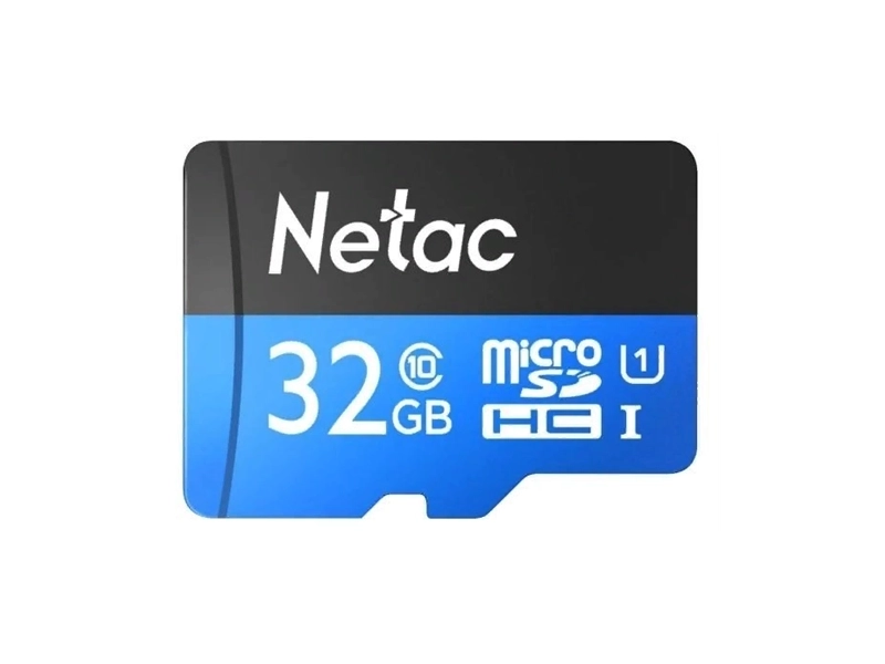 Карта памяти MicroSD 8GB Netac P500 Standard Class 10 (20 Mb/s) без адаптера