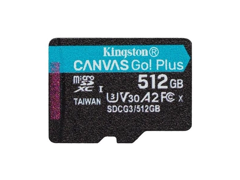 Карта памяти Kingston Canvas Go! Plus microSDXC 64 ГБ