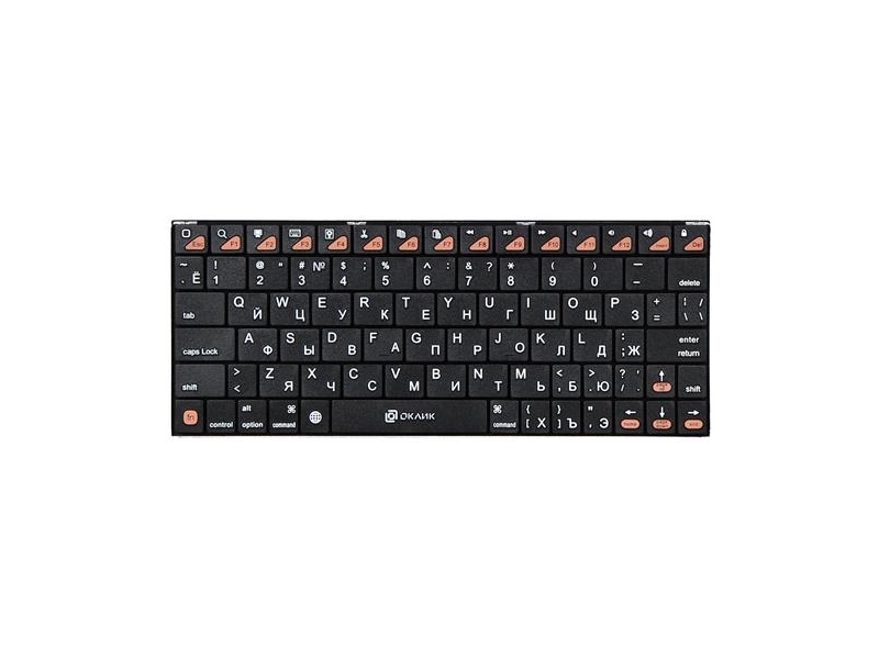 Беспроводная клавиатура Оклик 840S, черный