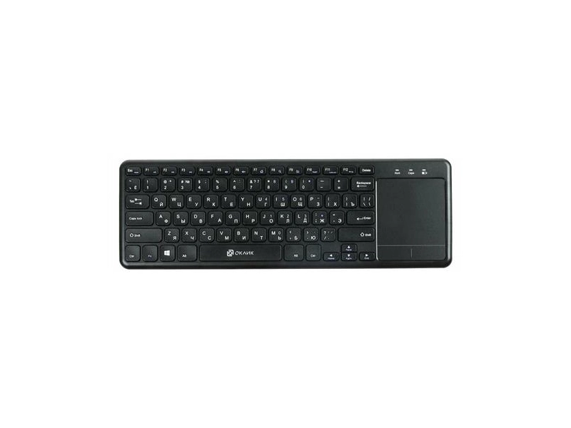 Беспроводная клавиатура Оклик 830ST, черный