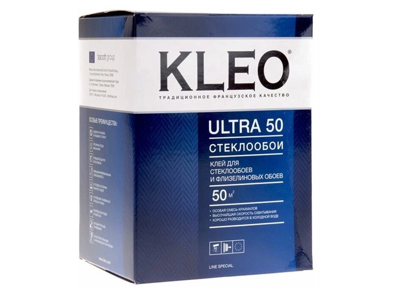 Клей KLEO Ultra для стеклообоев и флизелина 500 г