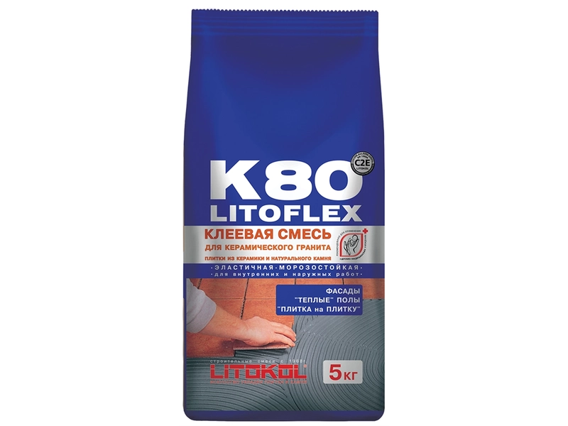 LitoFlex K80-клеевая смесь (5kg Al.bag)