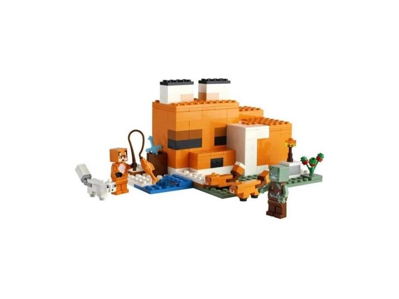 Конструктор LEGO Minecraft 21178 Лисья хижина, 193 дет.