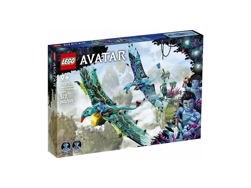 Конструктор LEGO Avatar 75572, Jake & Neytiri’s First Banshee Flight 75572