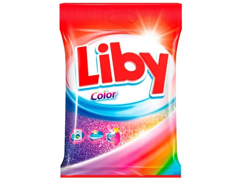 Концентрированный стиральный порошок Liby «Супер-чистота. Колор»