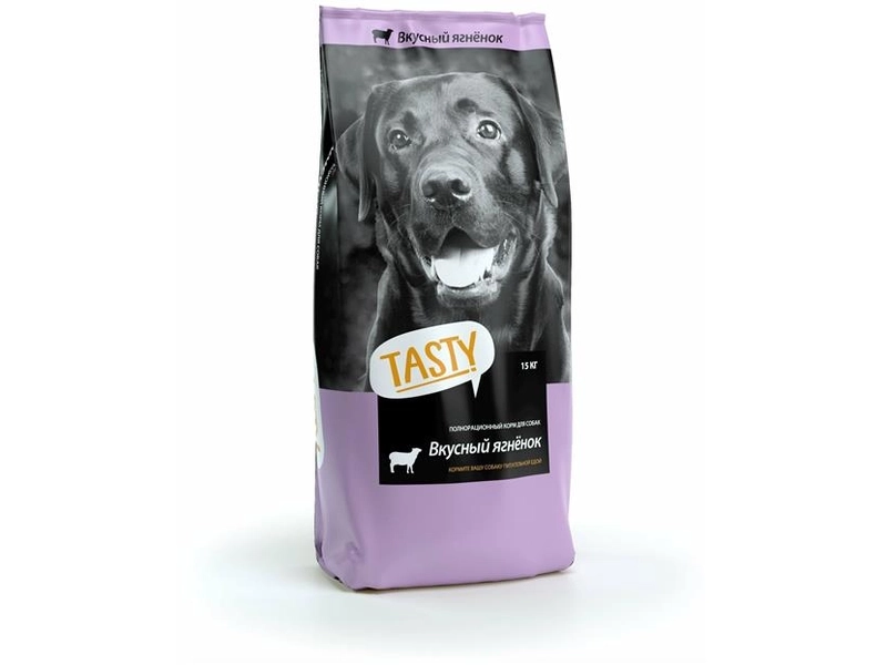 Сухой корм TASTY Petfood для Собак с Ягненком 2,2кг