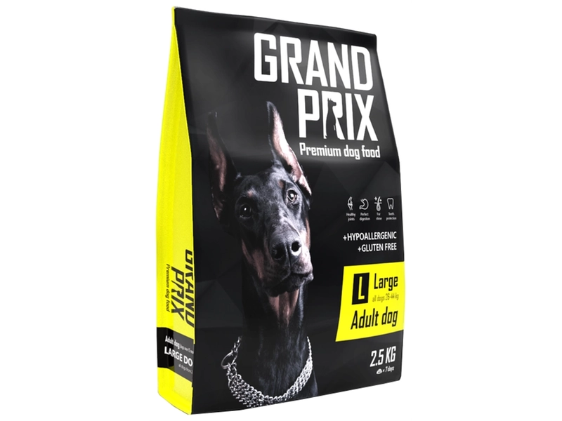 Сухой корм для собак крупных пород GRAND PRIX Large Adult dog с курицей, 2,5 кг.