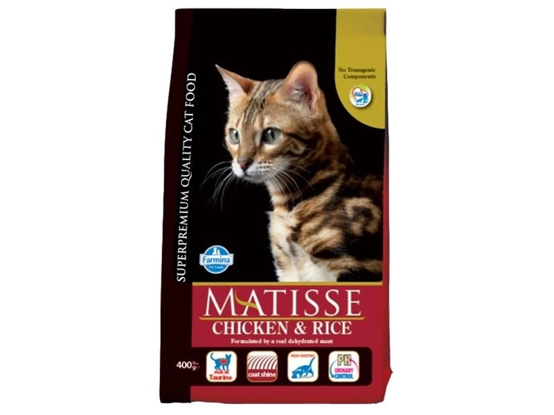 Matisse с курицей сухой корм для кошек 0,4кг