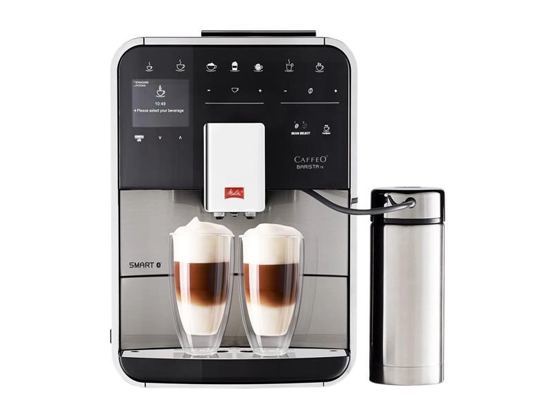 Кофемашина Melitta Caffeo Barista TS Smart SST, нержавеющая сталь F860-100