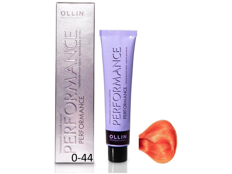 OLLIN Professional Performance перманентная крем-краска для волос, микстон, 0/99 зеленый, 60 мл