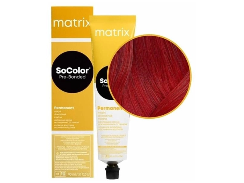Matrix SOCOLOR Pre-Bonded - Матрикс соколор Стойкая краска для волос, 90 мл - Соколор Пре Бондед 6AA Темный блондин глубокий пепельный