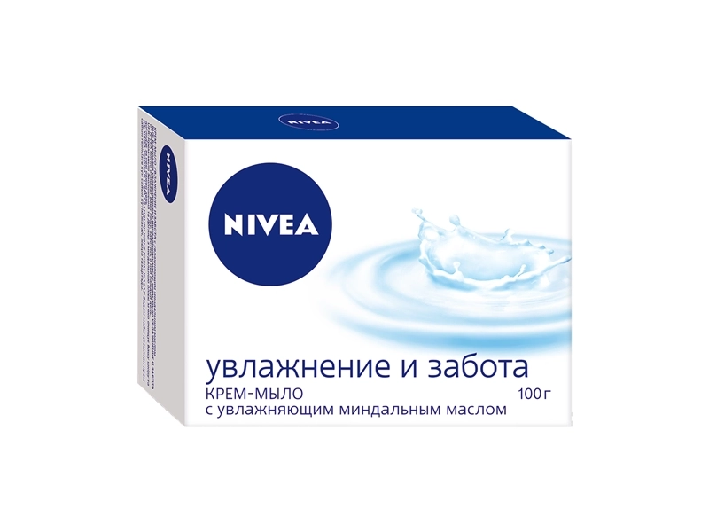 Крем-мыло Nivea с миндальным маслом, 100г