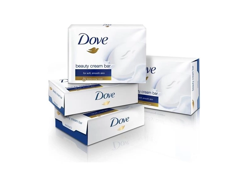 Dove Крем-мыло кусковое Красота и уход, набор из 4 шт., 135 г