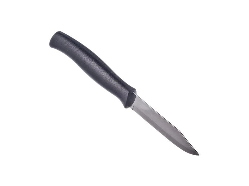 Tramontina athus нож овощной 8см, черная ручка 23080/003