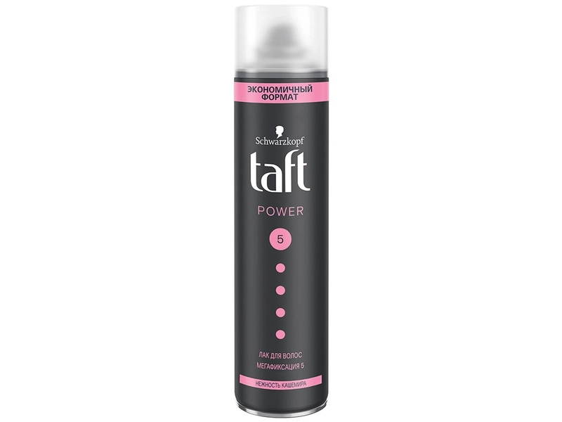 TAFT Power Лак для волос Нежность кашемира, для сухих и поврежденных волос, мегафиксация 225 мл