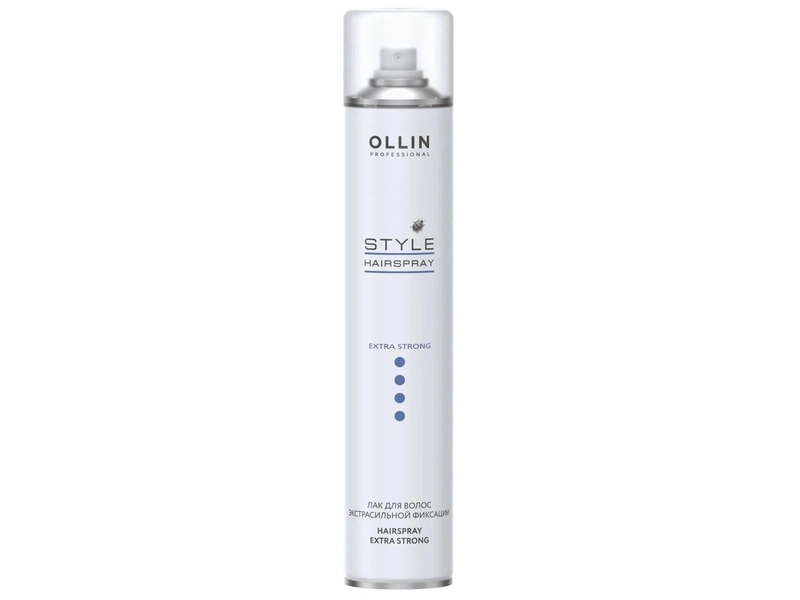 Ollin, Лак для укладки волос экстрасильной фиксации STYLE, 75 мл