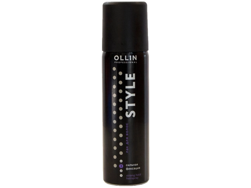 OLLIN Professional Лак для волос, сильная фиксация, 500 г, 500 мл
