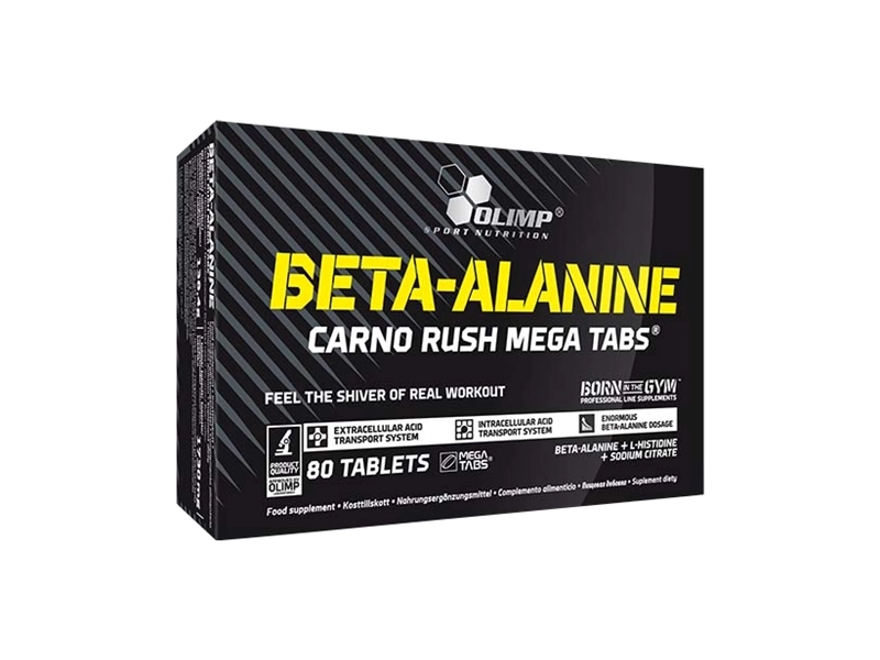 Olimp Sport Nutrition Beta-Alanine Carno Rush Mega Tabs (800 mg) - 80 таб.
