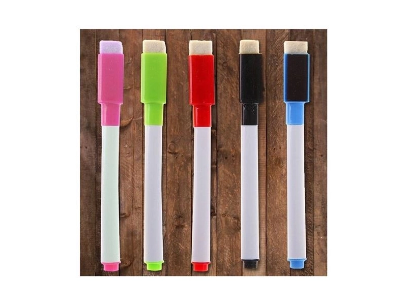 Набор маркеров с магнитом цветной, на водной основе, набор 5 шт.