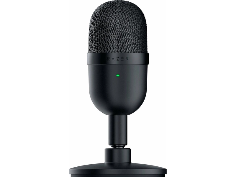 Микрофон проводной Razer Seiren Mini, комплектация: микрофонный капсюль, разъем: USB, черный