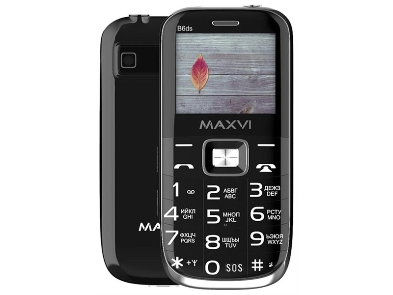 Телефон MAXVI B6ds, 2 SIM, золотистый