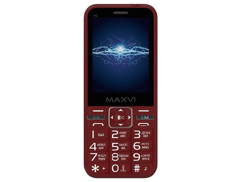 Телефон MAXVI P3, 2 SIM, black