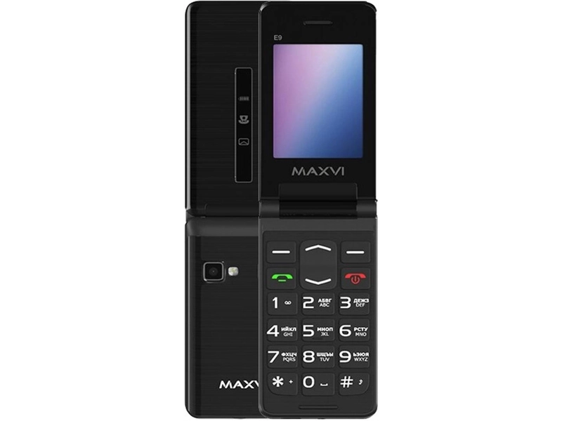 Телефон MAXVI E9, 2 SIM, синий
