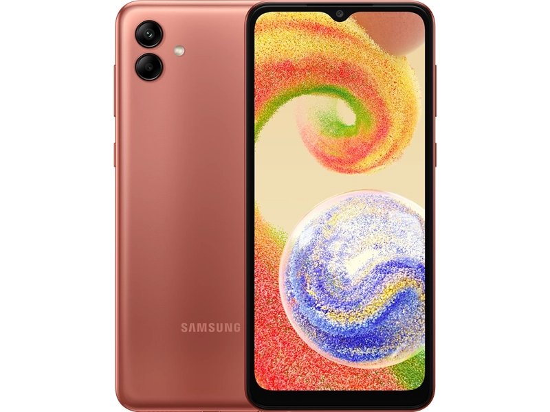Мобильный телефон Samsung Galaxy A04 3/32GB Copper/Медный (SM-A045FZCD)