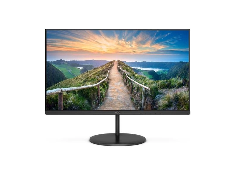 Aoc LCD AOC 27" U27V4EA черный {IPS 3840x2160 75Hz 4ms 178/178 350cd 20M:1 2xHDMI2.0 DisplayPort1.2}