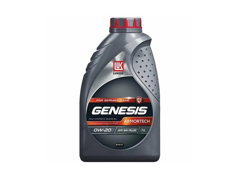 Моторное масло Лукойл GENESIS Armortech GC 0W-20 синтетическое 1 л