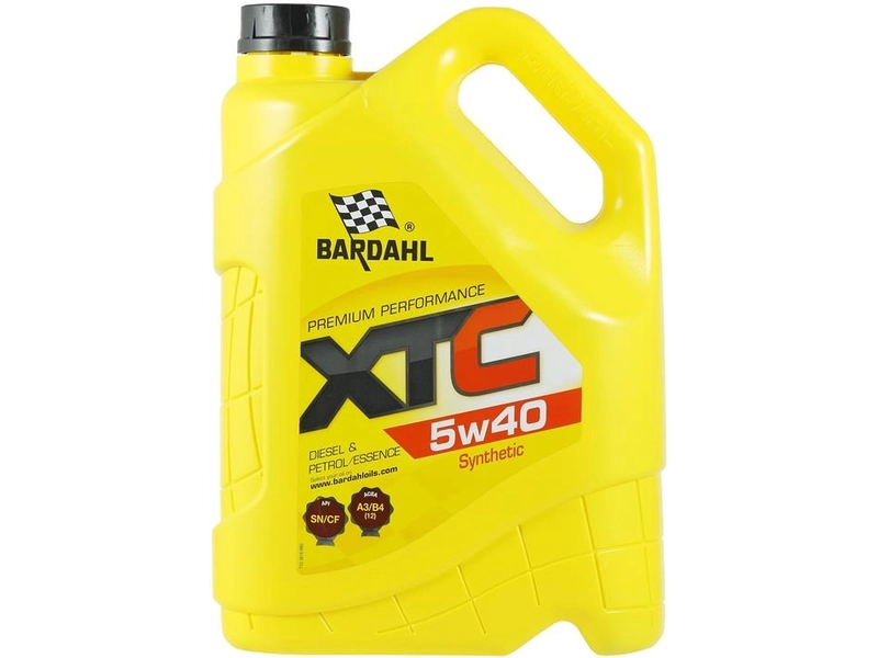 Моторное масло Bardahl XTC 5W-40 Синтетическое 5 л
