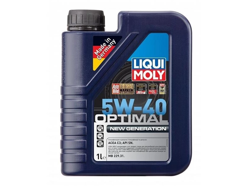 Моторное масло Liqui Moly Optimal New Generation 5W-40 HC-синтетическое 1 л