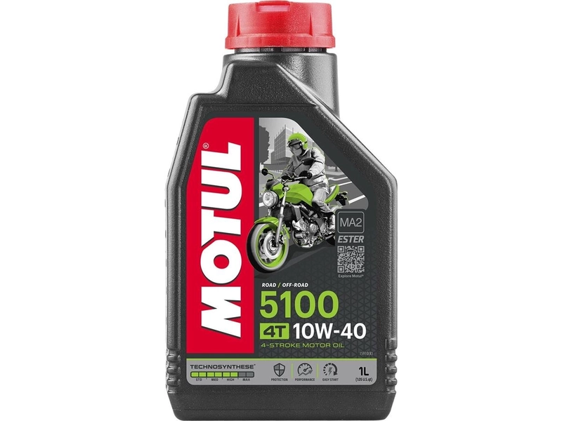 Моторное масло Motul 5100 4T 10W40, 1 л