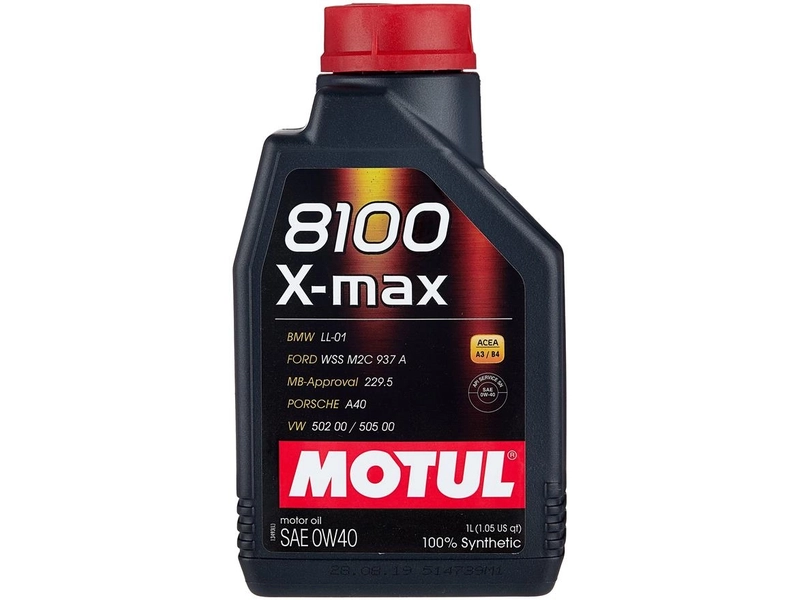 Моторное масло MOTUL 8100 X-max 0W-40, 4л