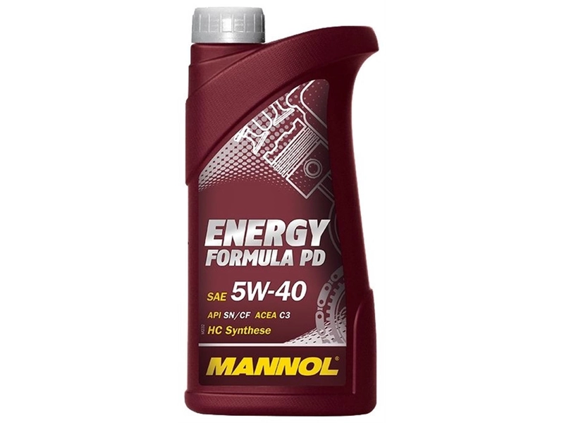 Полусинтетическое моторное масло Mannol Energy Formula PD 5W-40, 5 л