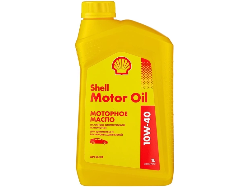 Масло моторное SHELL MOTOR OIL 10W40 полусинтетика 1 л 550051069