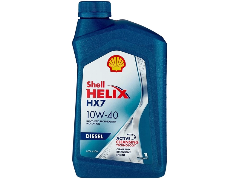 Масло моторное 10w40 shell helix 1л синтетика hx7 eu shell 550053736