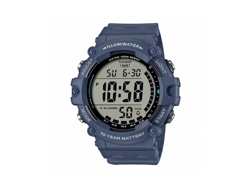 Наручные часы Casio AE-1500WH-2A будильник, хронограф, таймер обратного отсчета