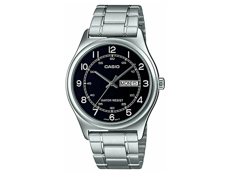 Наручные часы CASIO Часы наручные CASIO MTP-V006D-1B2, серебряный