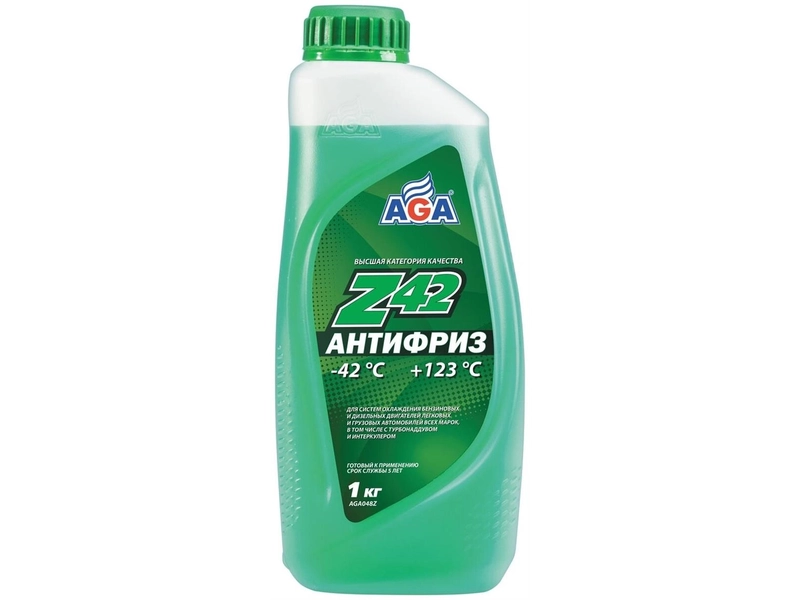 Антифриз готовый зеленый AGA AGA048Z
