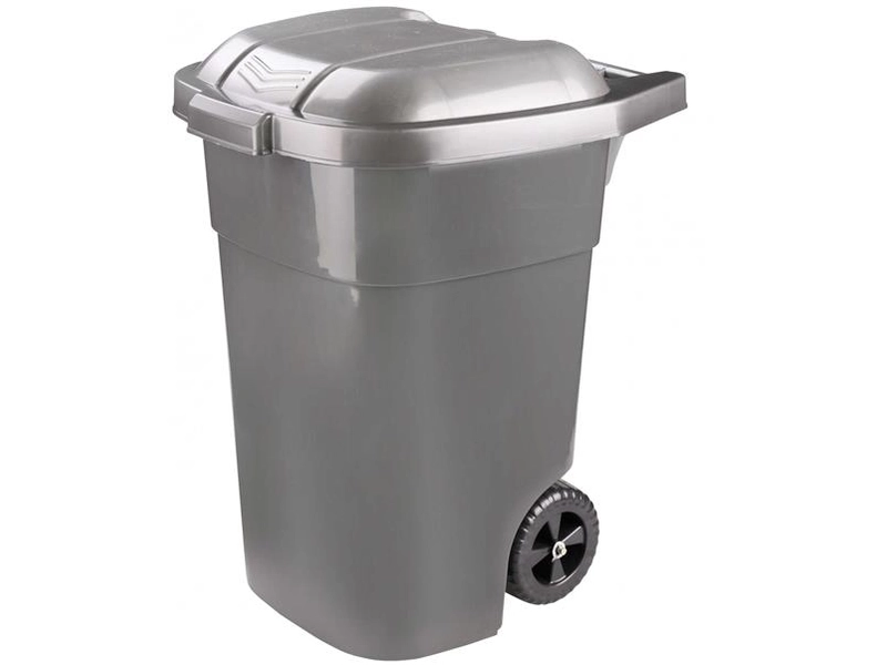 Бак-контейнер для мусора на колесах Эконом Альтернатива 65 литров